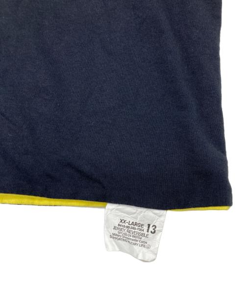 ミリタリー（ミリタリー）ミリタリー (ミリタリー) リバーシブルTシャツ ネイビー サイズ:XXLの古着・服飾アイテム