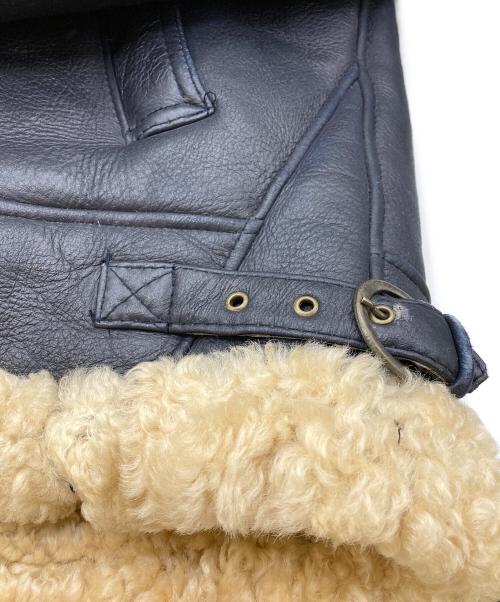 Milano（ミラノ）Milano (ミラノ) Ｂ-3ムートンボンバージャケット ブラウン サイズ:表記無しの古着・服飾アイテム