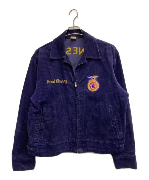 USED（ユーズド）USED (ユーズド) NATIONAL FFA Corduroy Jacket ネイビー サイズ:46の古着・服飾アイテム