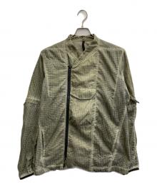 NOSUCISM（ノスシズム）の古着「ダブルジップジャケット」｜グレー