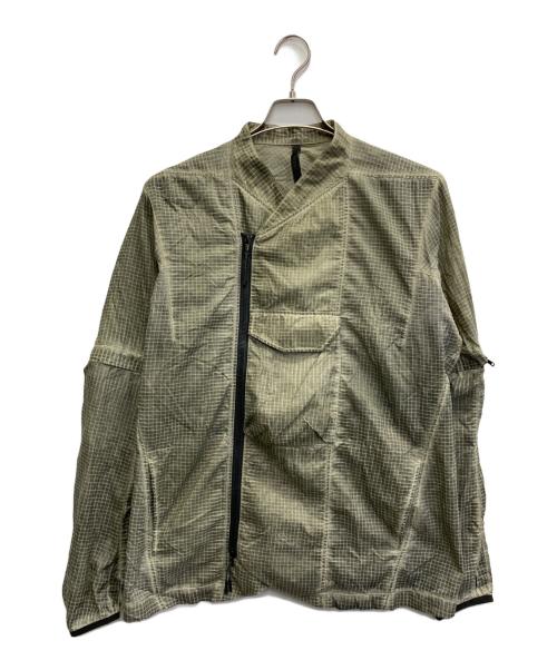 NOSUCISM（ノスシズム）NOSUCISM (ノスシズム) ダブルジップジャケット グレー サイズ:Mの古着・服飾アイテム