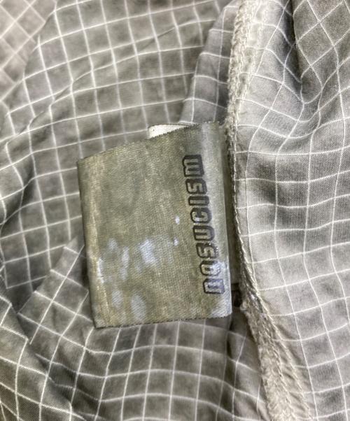 NOSUCISM（ノスシズム）NOSUCISM (ノスシズム) ダブルジップジャケット グレー サイズ:Mの古着・服飾アイテム