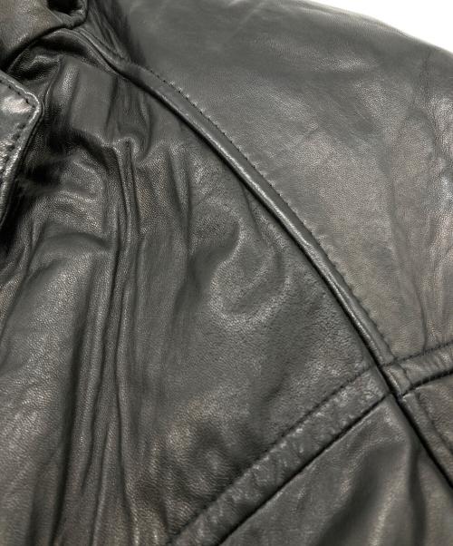 MARQUIS（マーキス）MARQUIS (マーキス) レザージャケット ブラック サイズ:10の古着・服飾アイテム