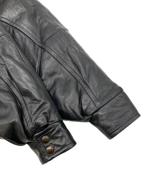 MARQUIS（マーキス）MARQUIS (マーキス) レザージャケット ブラック サイズ:10の古着・服飾アイテム