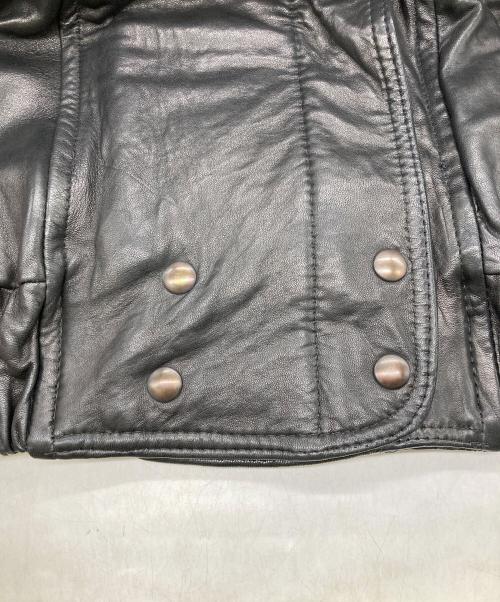 MARQUIS（マーキス）MARQUIS (マーキス) レザージャケット ブラック サイズ:10の古着・服飾アイテム