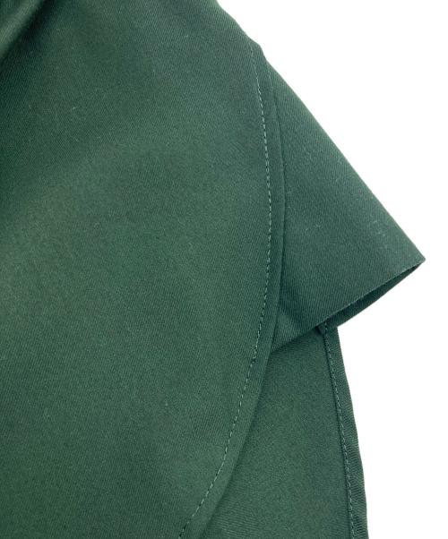 UN3D.（アンスリード）UN3D. (アンスリード) ビッグポケットロングシャツ グリーン サイズ:Freeの古着・服飾アイテム