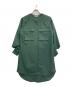 UN3D.（アンスリード）の古着「ビッグポケットロングシャツ」｜グリーン