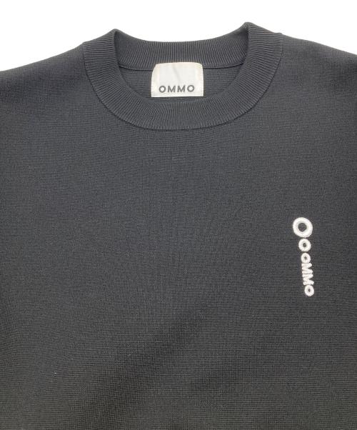 OMMO（オーエムエムオー）OMMO (オーエムエムオー) オーバーシルエット スリット トレーナー ブラック サイズ:FREEの古着・服飾アイテム