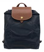 LONGCHAMPロンシャン）の古着「プリアージュバッグ リュックサック」｜ブラック