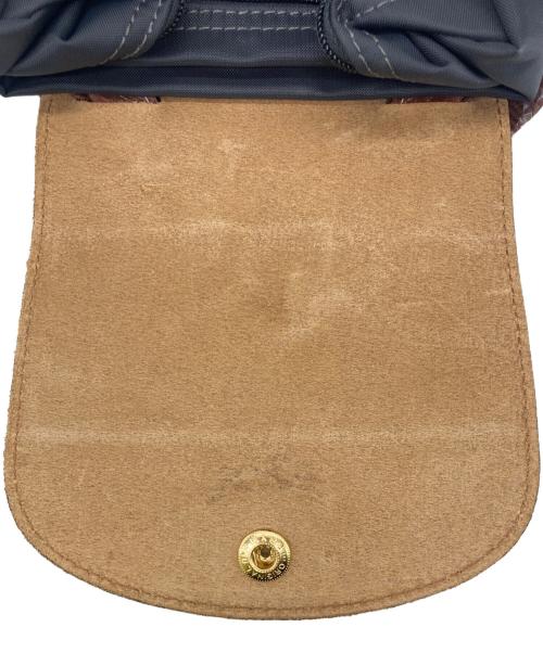 LONGCHAMP（ロンシャン）LONGCHAMP (ロンシャン) プリアージュバッグ リュックサック ブラックの古着・服飾アイテム