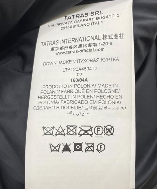 TATRAS（タトラス）TATRAS (タトラス) ダウンコート/POLITEAMA ブラック サイズ:02の古着・服飾アイテム