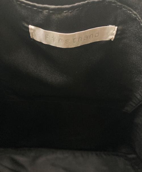 Firsthand（ファーストハンド）Firsthand (ファーストハンド) Leather Marche Bag  ブラックの古着・服飾アイテム
