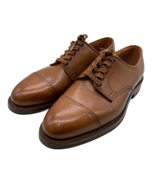 POLO RALPH LAUREN（ポロ・ラルフローレン）POLO RALPH LAUREN (ポロ・ラルフローレン) キャップトゥシューズ ブラウン サイズ:7.5の古着・服飾アイテム