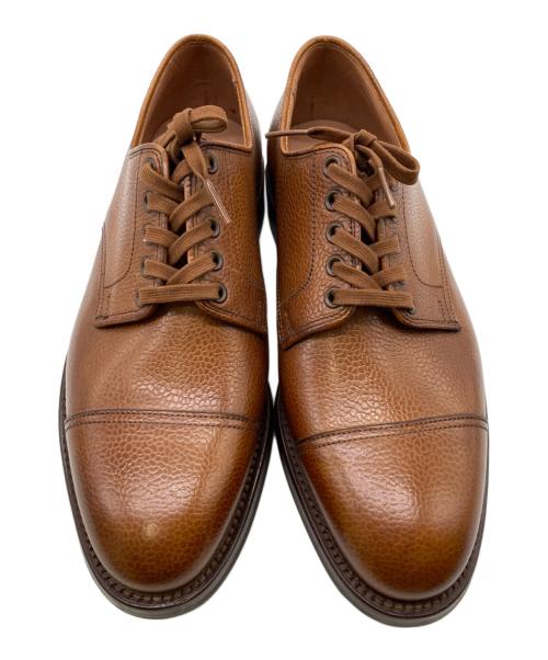 POLO RALPH LAUREN（ポロ・ラルフローレン）POLO RALPH LAUREN (ポロ・ラルフローレン) キャップトゥシューズ ブラウン サイズ:7.5の古着・服飾アイテム