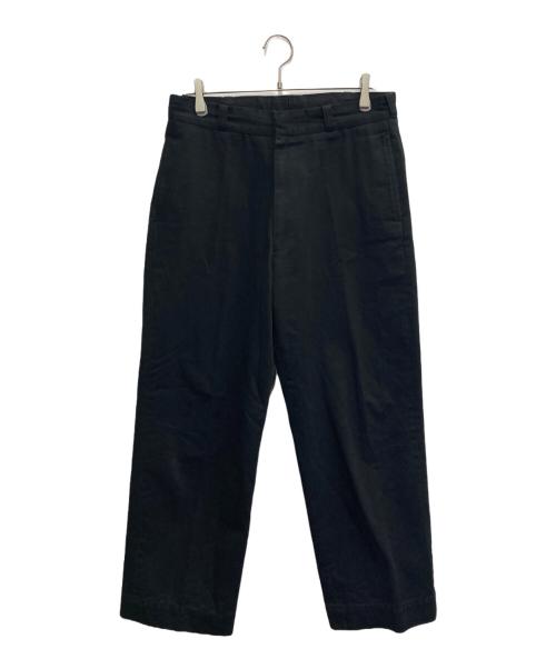 LE（エルイー）LE (エルイー) スラックスパンツ ブラック サイズ:2の古着・服飾アイテム