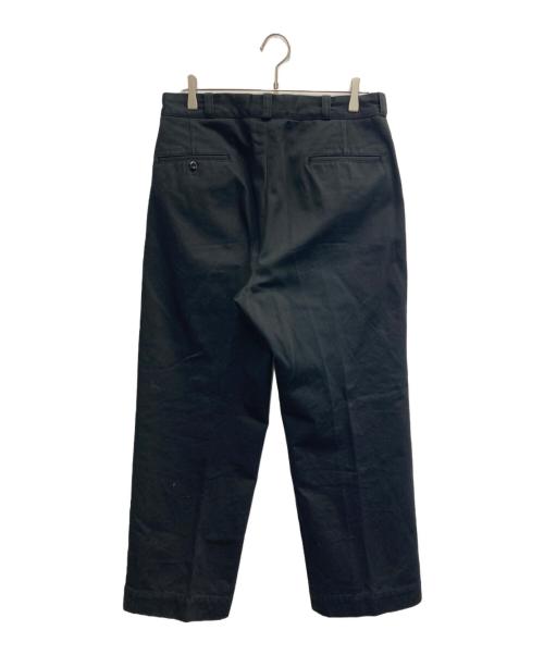 LE（エルイー）LE (エルイー) スラックスパンツ ブラック サイズ:2の古着・服飾アイテム