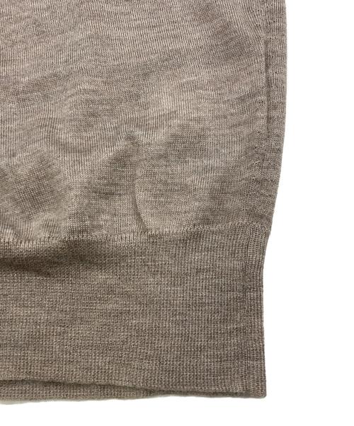 TOMORROW LAND tricot（トゥモローランド トリコ）TOMORROW LAND tricot (トゥモローランド トリコ) カシミヤシルククルーネックニット ベージュ サイズ:Ｓの古着・服飾アイテム