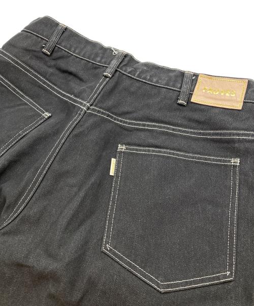 FAUVES（フォーブ）FAUVES (フォーブ) 25AW RANCH BLACK ワイドデニムパンツ ブラック サイズ:5の古着・服飾アイテム