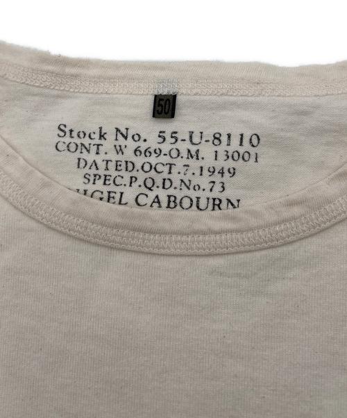 NIGEL CABOURN（ナイジェルケーボン）NIGEL CABOURN (ナイジェルケーボン) LONG SLEEVE SHIRT アイボリー サイズ:50の古着・服飾アイテム
