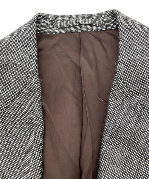 MAATEE&SONS（マーティーアンドサンズ）MAATEE&SONS (マーティーアンドサンズ) アルパカ混シングルテーラードジャケット グレー サイズ:3の古着・服飾アイテム