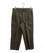 Noahノア）の古着「ストレートパンツ」｜オリーブ