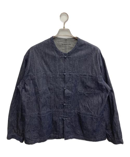 NIGEL CABOURN（ナイジェルケーボン）NIGEL CABOURN (ナイジェルケーボン) FRENCH CHINA JACKET-10oz DENIM インディゴ サイズ:48の古着・服飾アイテム