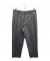 PILGRIM（ピルグリム）の古着「ウールストライプスラックス」｜グレー