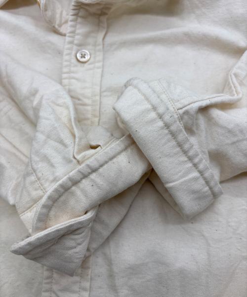 NIGEL CABOURN（ナイジェルケーボン）NIGEL CABOURN (ナイジェルケーボン) ブリティッシュオフィサーズシャツ アイボリー サイズ:50の古着・服飾アイテム