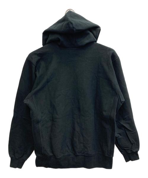 OVY（オヴィー）OVY (オヴィー) プルオーバーパーカー ブラック サイズ:Lの古着・服飾アイテム