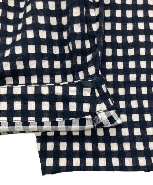 HaaT ISSEY MIYAKE（ハート イッセイ ミヤケ）HaaT ISSEY MIYAKE (ハート イッセイ ミヤケ) チェックタックパンツ ブラック サイズ:2の古着・服飾アイテム