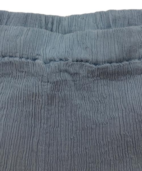 HaaT（ハート）Haat (ハート) プリーツパンツ ブルー サイズ:2の古着・服飾アイテム