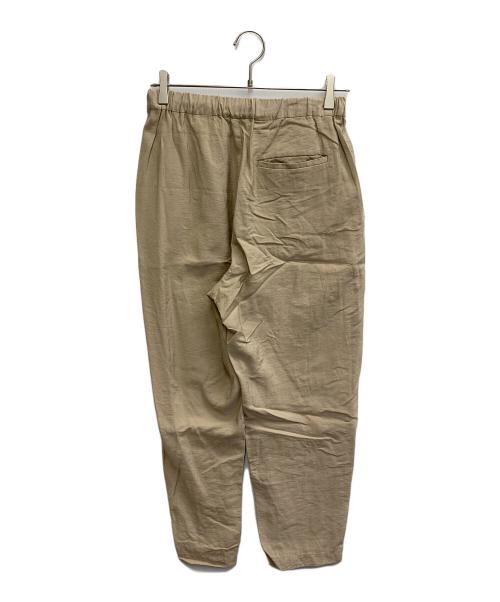 MORRIS&SONS（モリスアンドサンズ）MORRIS&SONS (モリスアンドサンズ) リネンツイル イージータックパンツ ベージュ サイズ:1の古着・服飾アイテム