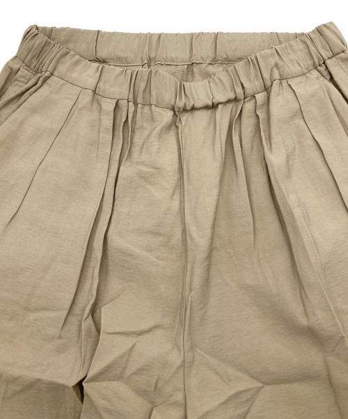 MORRIS&SONS（モリスアンドサンズ）MORRIS&SONS (モリスアンドサンズ) リネンツイル イージータックパンツ ベージュ サイズ:1の古着・服飾アイテム