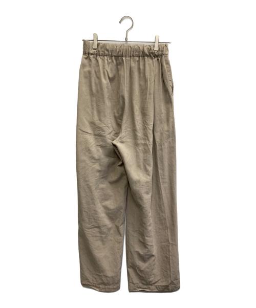 journal standard L'essage（ジャーナルスタンダード レサージュ）journal standard L'essage (ジャーナルスタンダード レサージュ) リノリオグログランイージーパンツ ベージュ サイズ:36の古着・服飾アイテム