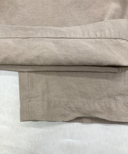 journal standard L'essage（ジャーナルスタンダード レサージュ）journal standard L'essage (ジャーナルスタンダード レサージュ) リノリオグログランイージーパンツ ベージュ サイズ:36の古着・服飾アイテム