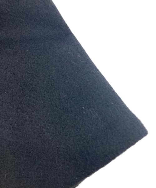 nitca（ニトカ）nitca (ニトカ) ウールカシミヤ ノーカラーコート ブラック サイズ:FREEの古着・服飾アイテム