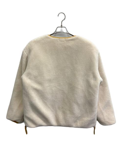 TAION（タイオン）TAION (タイオン) ミリタリー リバーシブル クルーネック ダウンジャケット イエロー サイズ:Mの古着・服飾アイテム