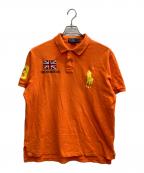 POLO RALPH LAURENポロ・ラルフローレン）の古着「ビッグポニーポロシャツ」｜オレンジ