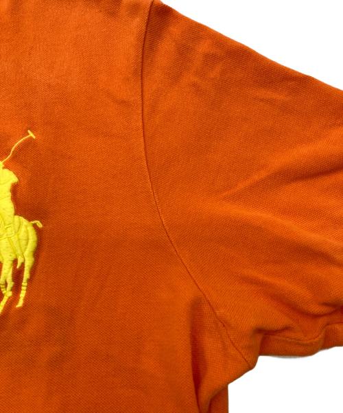 POLO RALPH LAUREN（ポロ・ラルフローレン）POLO RALPH LAUREN (ポロ・ラルフローレン) ビッグポニーポロシャツ オレンジ サイズ:XLの古着・服飾アイテム