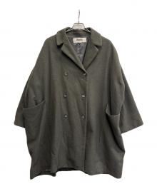 BASISBROEK（バージスブルック）の古着「ウールダブルコート」｜オリーブ