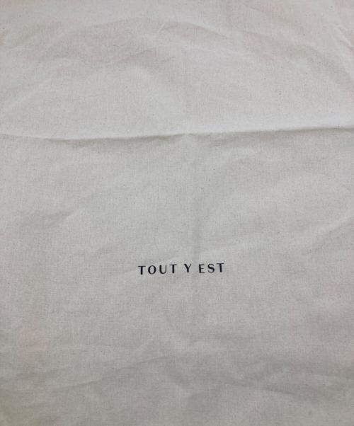 TOUT Y EST（トゥティエ）TOUT Y EST (トゥティエ) SAC COQUILLE SMALL ブルーの古着・服飾アイテム
