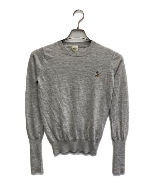 Ron Herman（ロンハーマン）Ron Herman (ロンハーマン) Disney (ディズニー) カシミヤニット グレー サイズ:XSの古着・服飾アイテム