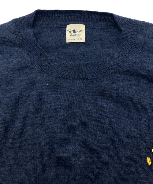 Ron Herman（ロンハーマン）Ron Herman (ロンハーマン) Disney (ディズニー) カシミヤニット ネイビー サイズ:xsの古着・服飾アイテム