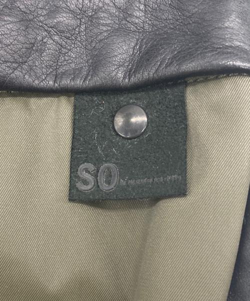 SO by alexander van slobbe（ソーバイアレキサンダーヴァンス）SO by alexander van slobbe (ソーバイアレキサンダーヴァンス) ショルダーバッグ ブラックの古着・服飾アイテム