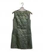 WOOLRICHウールリッチ）の古着「SHORT QUILTED DRESS」｜グリーン