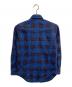 Saint Laurent Paris (サンローランパリ) チェックシャツ ブルー サイズ:S：7000円