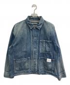 NEIGHBORHOODネイバーフッド）の古着「WASHED SHORT COVERALL JACKET」｜ネイビー