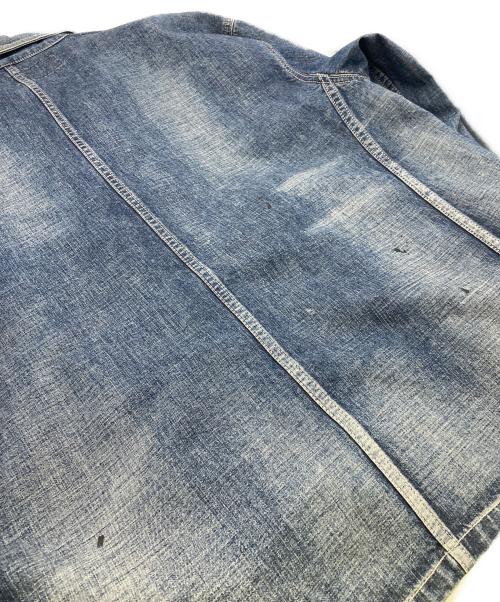 NEIGHBORHOOD（ネイバーフッド）NEIGHBORHOOD (ネイバーフッド) WASHED SHORT COVERALL JACKET ネイビー サイズ:Lの古着・服飾アイテム