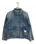 NEIGHBORHOOD（ネイバーフッド）の古着「WASHED SHORT COVERALL JACKET」｜ネイビー