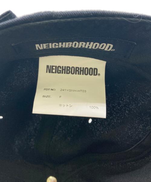 NEIGHBORHOOD（ネイバーフッド）NEIGHBORHOOD (ネイバーフッド) 24SS DAD CAP ブラックの古着・服飾アイテム